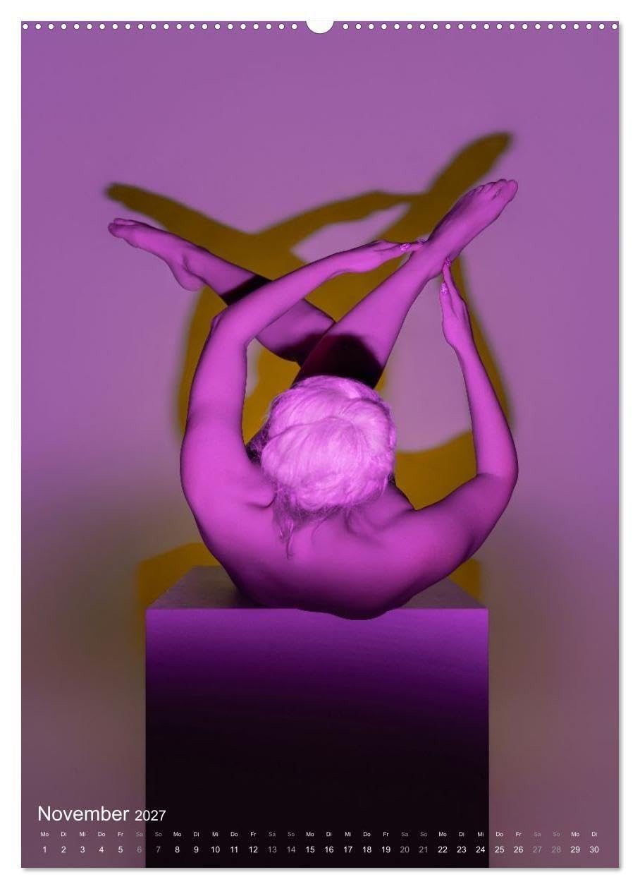 ONLYNUDE.ART – Farben mit Katy (Wandkalender 2027 DIN A2 hoch), CALVENDO Monatskalender: Akt Farben mit Katy (CALVENDO Erotik)
