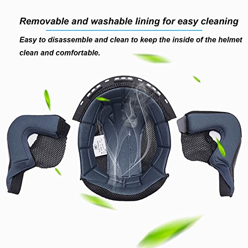 Casque jet propre et confortable avec système de ventilation - 6