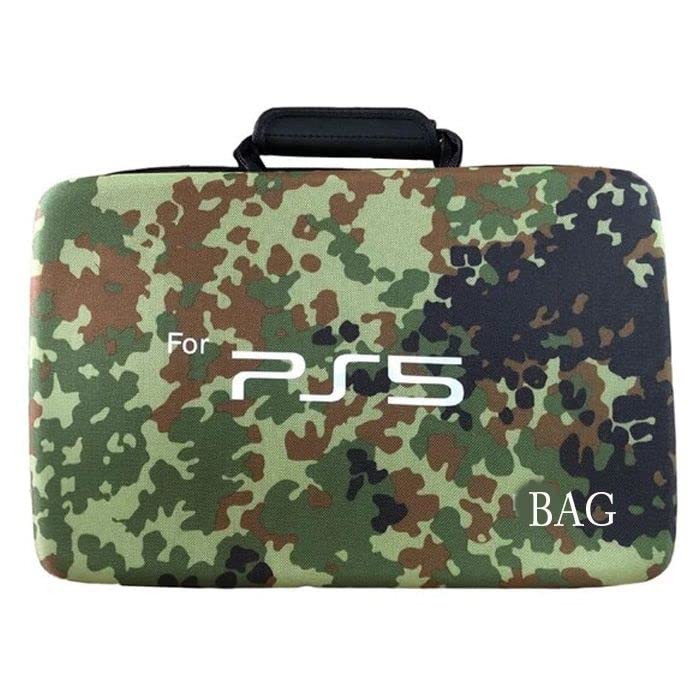 TMG Storage Bag for PS5, Carrying Case for PS5, Travel Bag for PS5, Carrying Case for PS5 Hard Shell, for PS5 Travel Bag ,Waterproof and Shockproof- Dark Green (B0C3QNBH26) Amazon Price History, Amazon Price Tracker