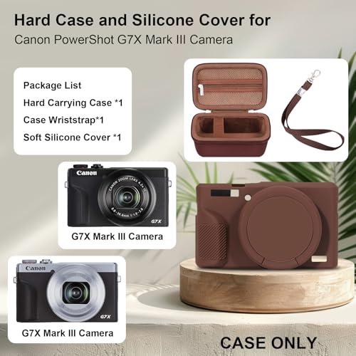 Funda rígida para cámara Canon PowerShot G7X Mark III miniatura 3