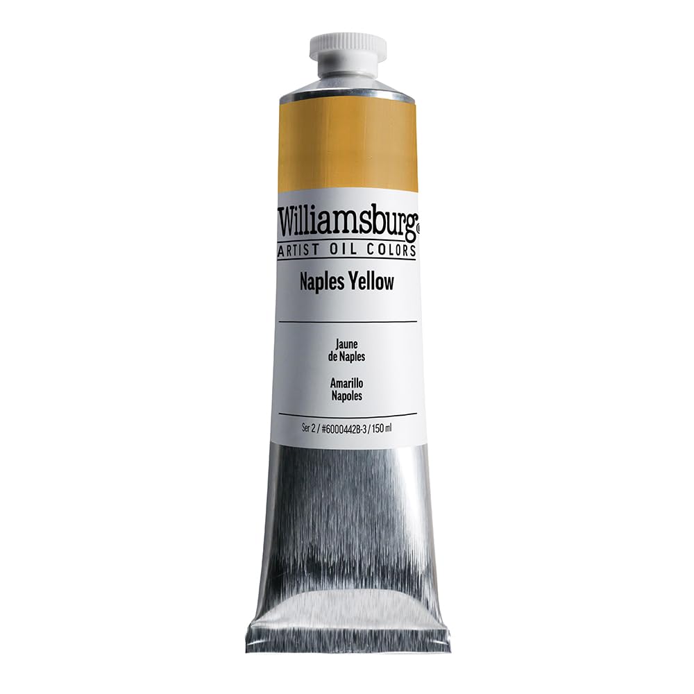 Naples Yellow Williamsburg Huile 150ml Tube Peinture Extra-Fine