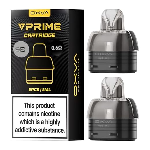 Oxva vPRIME Pods [0.6Ω | 20–25W] – 2 Pack – Compatible with Oxva vPRIME Kit – 8 Options Available – No Nicotine
