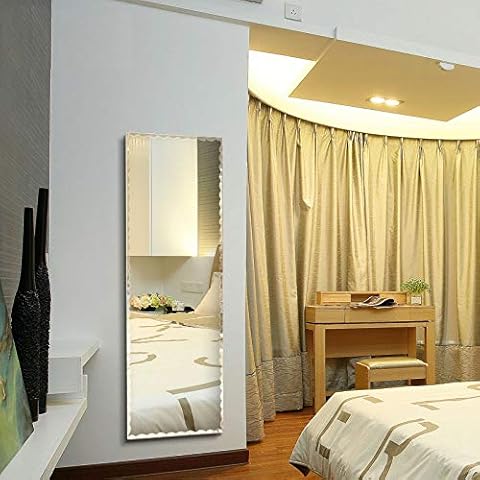DP Home 18 x 57 in Wall-Mounted Full Length Wall Mirror Body Mirror for Floor & Wall in Bedroom Dressing Mirror D002 Cover
