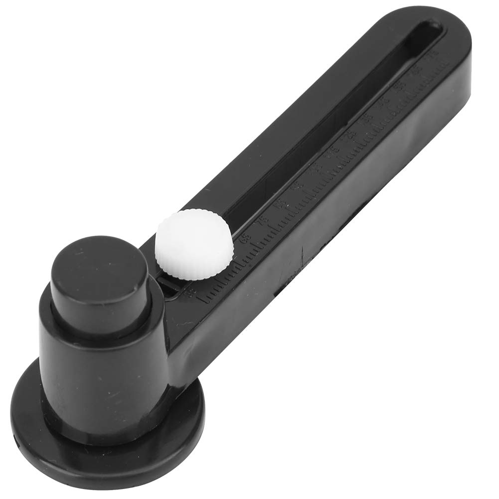 Badge Circle Cutter, High Hardness Easy to Use Badge Photo Makers Badge Cutting Tool Reusable for Badges, Black