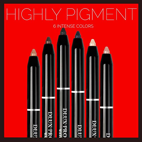 Dlux Professional Gel Eyeliner - 4G Stick Eye Liner, Waterproof Pencil Gel Liner, Smooth Cream Eye Shadow, Smudge-Free, Long-Lasting, Intense Colours, Easy To Use Korean Cosmetic #TOP3
