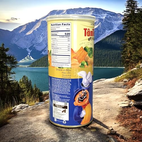 Image of 1 Pack - Snack Mixed Nuts - Snack Dau Thap Cam - 7 Oz per Can