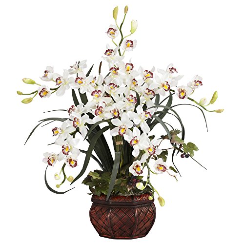 Cymbidium with Decorative Vase