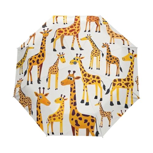 Parapluie automatique pour femme compact contre la pluie imprévue