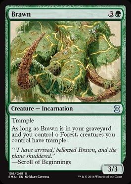 Magic The Gathering - Brawn (159/249) - Eternal Masters