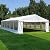 TUFFSAFE Party Tent 20x40 Heavy Duty Outdoor Commercial Event Tent, Ultimate Large Wedding Tent Carport Shelter Canopy with Removable Sidewall Windows, Elegant White Gazebo Perfect for Dream Weddings