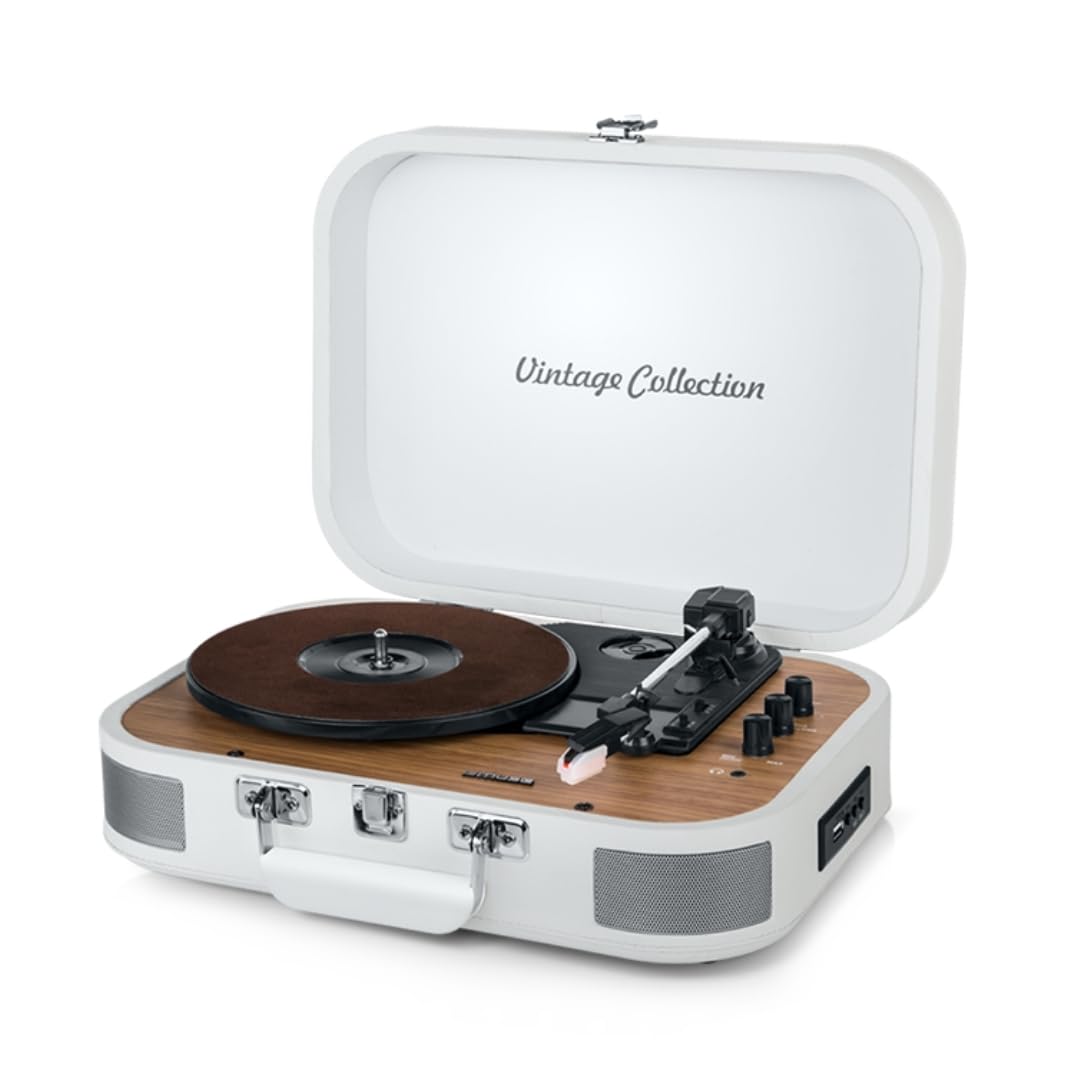 Muse MT-201 WW Plato Estereo Blanco