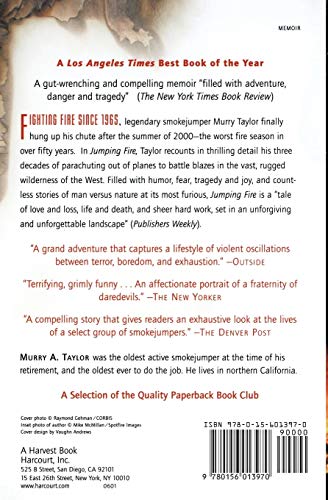 Jumping Fire: A Smokejumper's Memoir of Fighting Wildfire