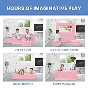 Deltachildrensleeperconvertibleplaysofas3piecesetpink Urban Country Home Decor Delta children sleeper convertible play sofas 3 piece set pink urban country home decor