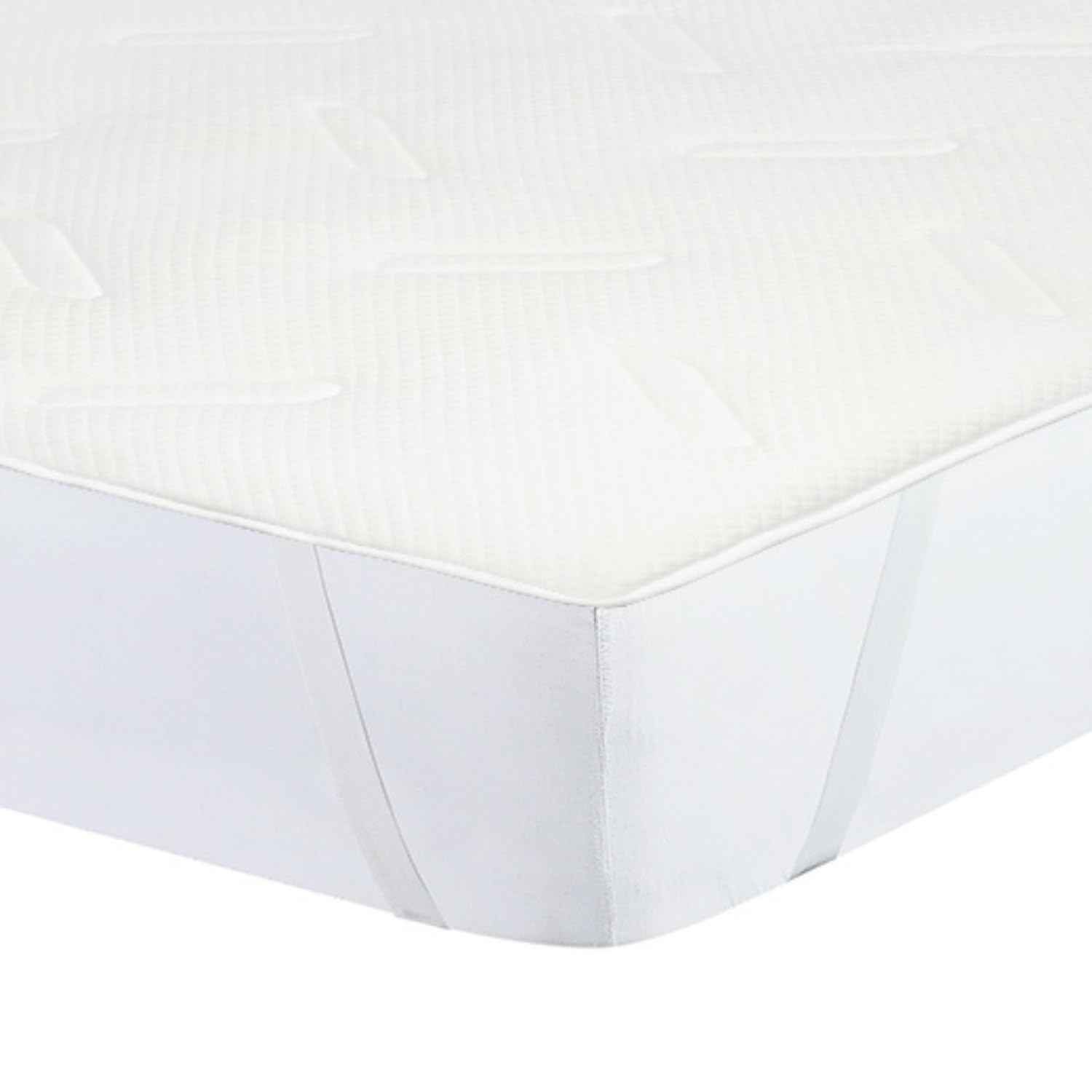 What the Sleep – Topper Materasso 160x200 cm Piumine 100% - 5 cm Altezza - Ultra Morbido, Traspirante, Imbottito - Coprimaterasso Comfort Hotel - Marca Europea