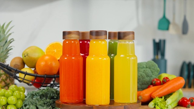 ECOSELF 3-in-1 Cold Press Juicer Machines, 6.0 Feed Chute, 100oz Capacity