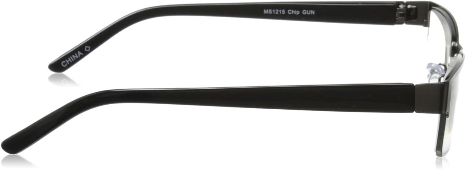 Foster Grant Men's Chip PolarizedSquareReaders