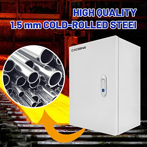 Image of Outdoor Electrical Box 12x10x6 NEMA 4X IP66 Waterproof Junction Box