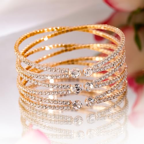 Image of Rubans Multi Layered Bracelet Trendy Jewellery Gift for Women & Girls
