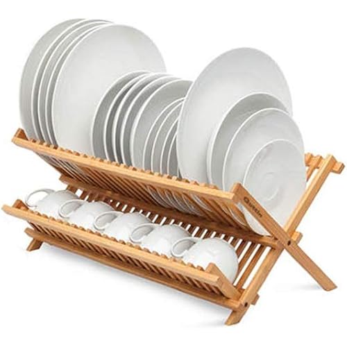 Quttin Bamboo Dish Drainer 42 x 27 x 33 cm