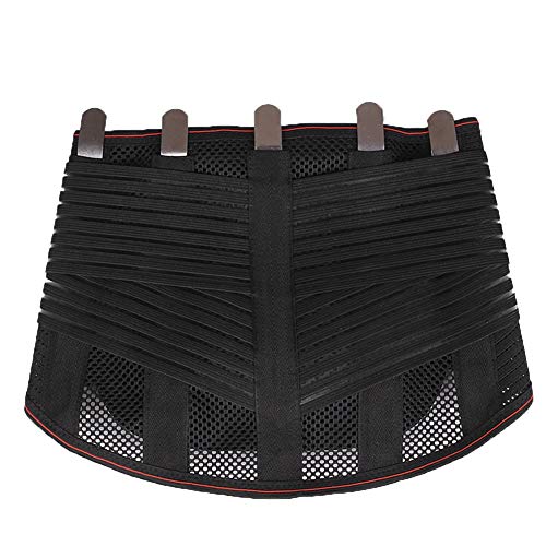 WCX Doble Ajuste Faja Lumbar Corrector de Postura Cintura de Soporte Cinturón para el...