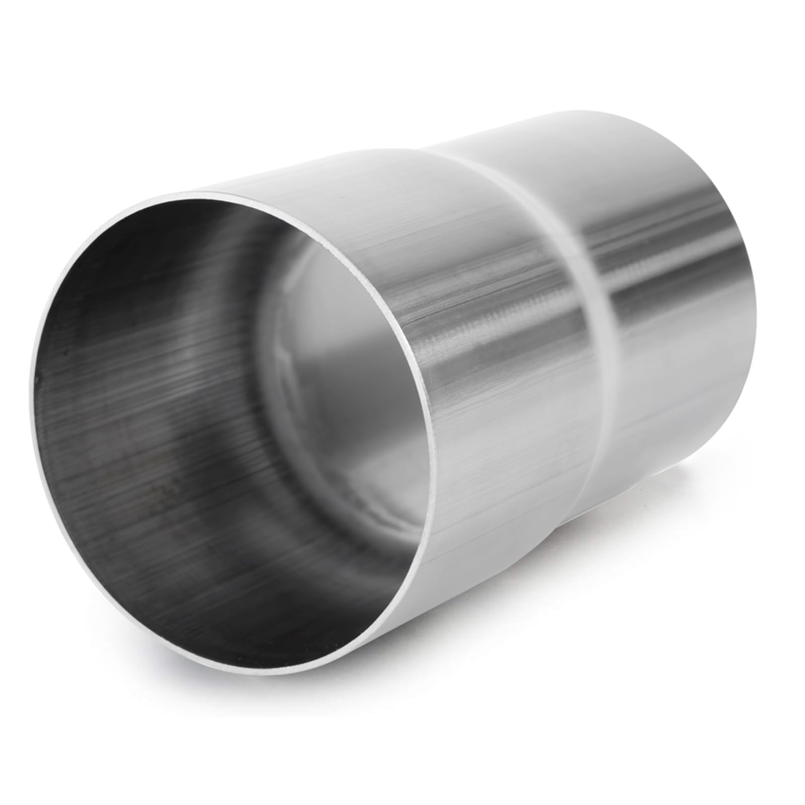 A-KARCK Exhaust Adapter Connector 2.25" ID to 2.5" ID, Exhaust Pipe Reducer 4" Overall Length 304 Stainless Steel