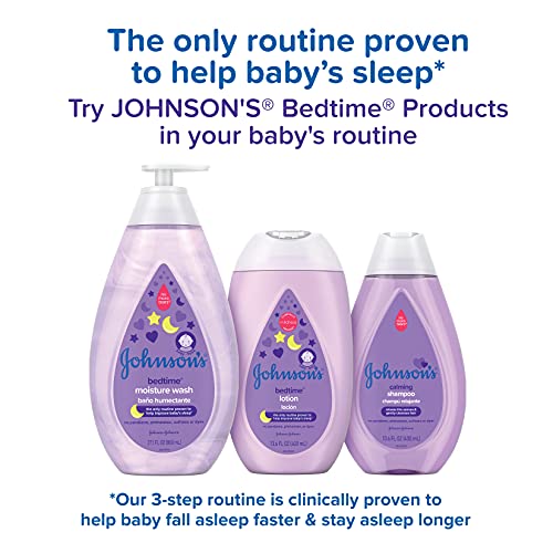 Johnson's Calming Baby Shampoo With Soothing Naturalcalm Scent, Hypoallergenic & Tear-Free Baby Hair Shampoo, Free Of Parabens, Phthalates, Sulfates & Dyes, 20.3 Fl. Oz #TOP7