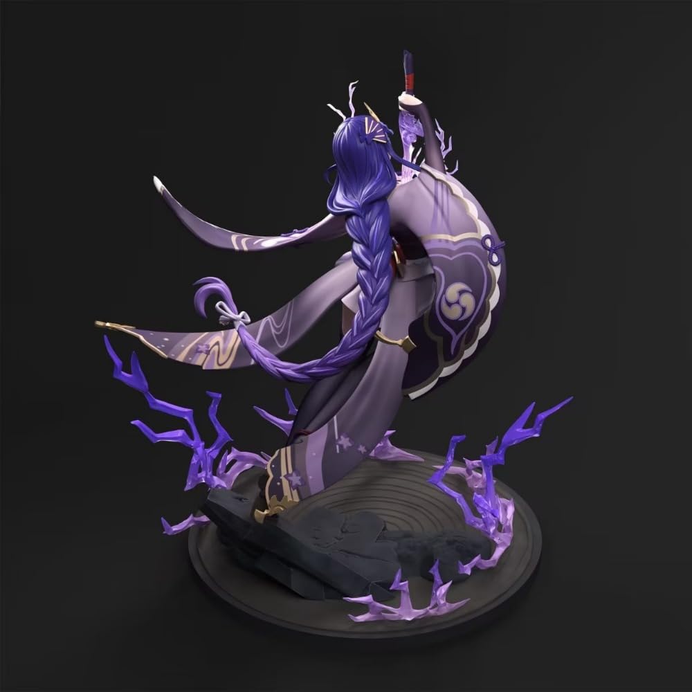 Amazon.co.jp: hiyanan 原神 稲妻 雷電将軍 フィギュア キャラクター