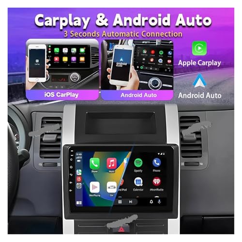 Autoradio Android 15 écran 2K Nissan X-Trail Carplay Auto 4G - 6