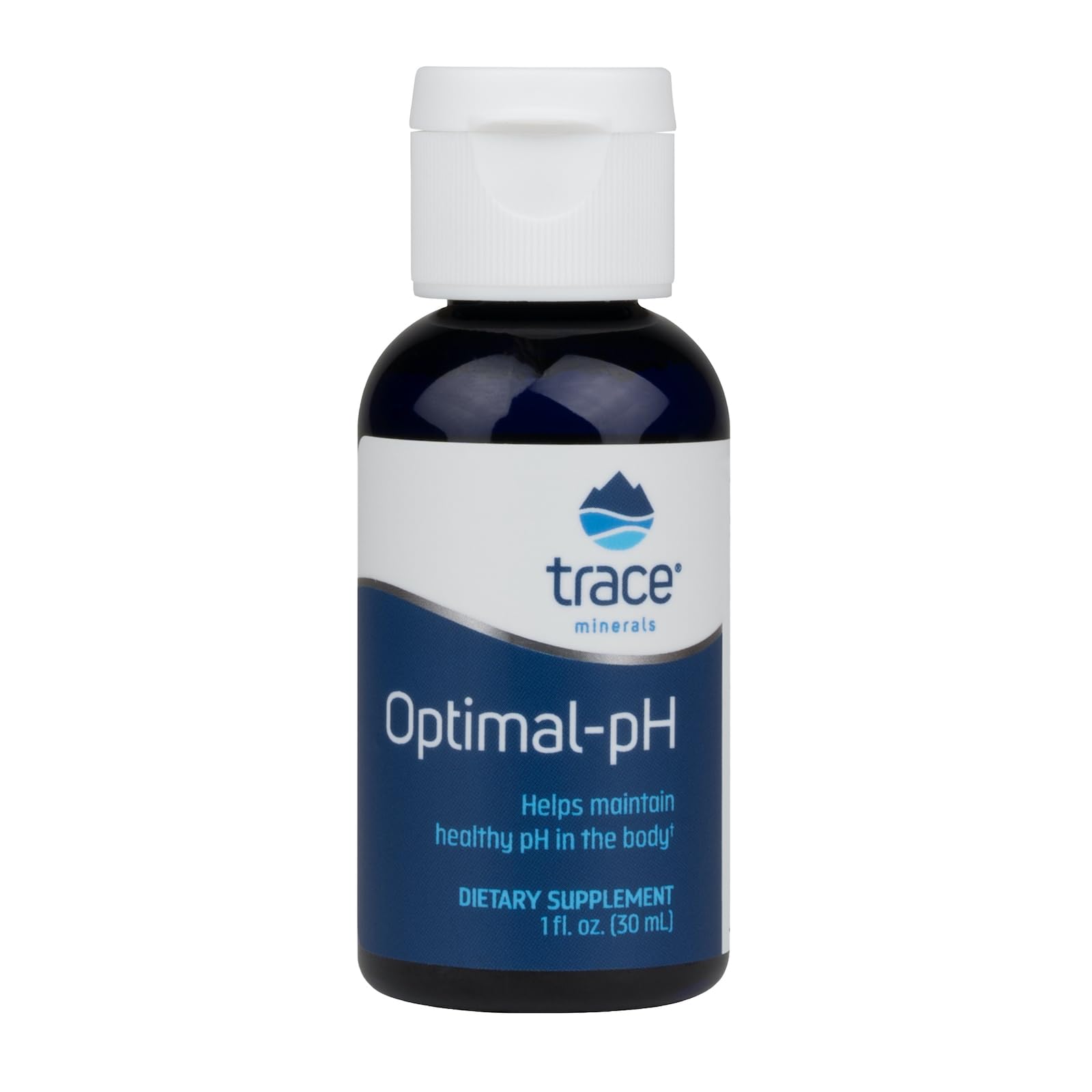 Optimal pH | Concentrated Ionic Minerals| Helps Maintain Healthy pH in Body | Non-GMO Project Verified, Kosher Certified, Without gluten, Vegan | Unflavored, 1 Fl Oz