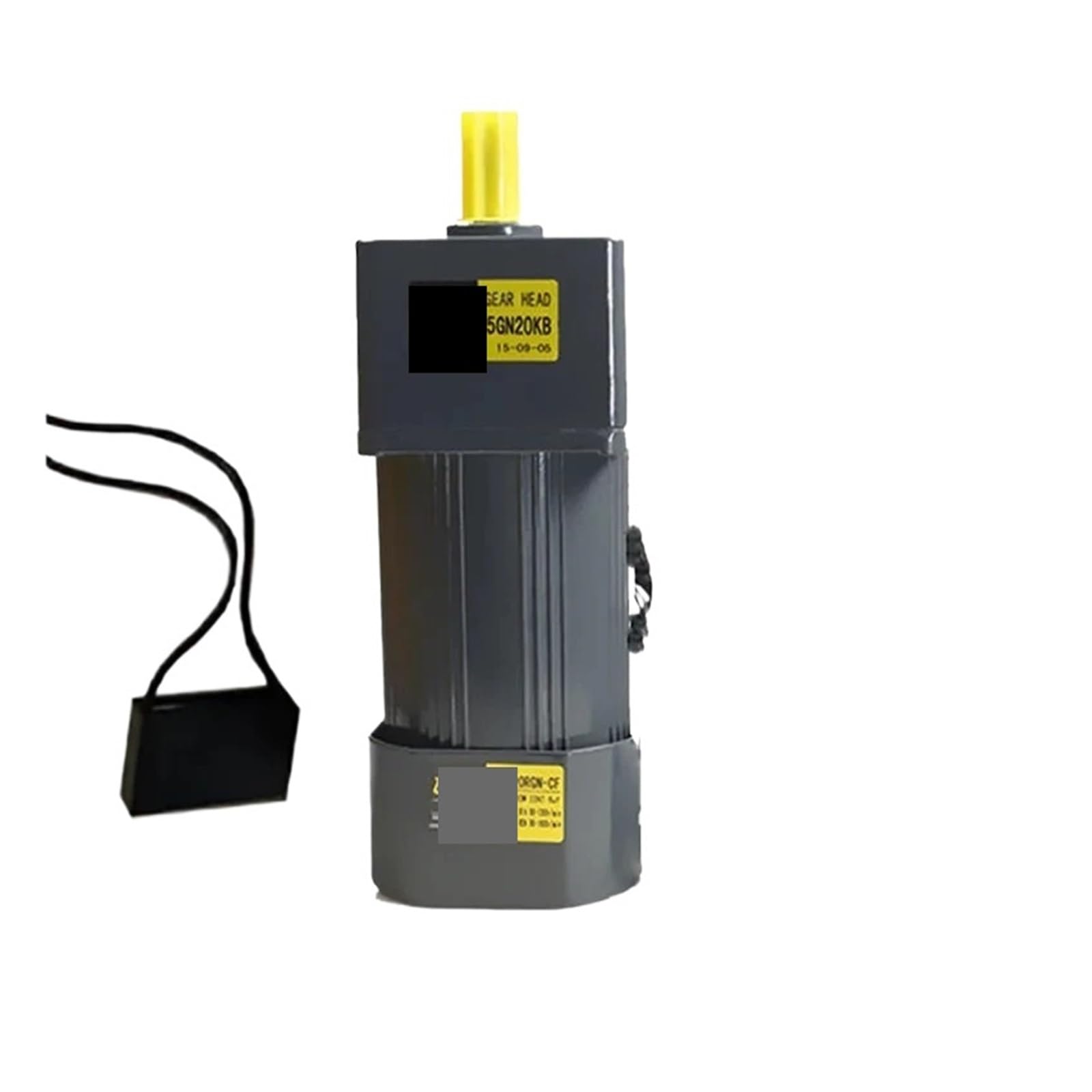 MUYTQAERG Motor 120W 110V AC Gear Fixed Speed Single Phase 5IK120GN-AF Asynchronous Shaft Diameter 12mm DC(19RPM)