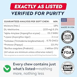 STRELLALAB Dog Pee Grass Chews - Urine Neutralizer for Green Grass Burn Spots - Grass Treatment for Pet Urine - Green Lawn Chews for Dogs with Probiotics - Made in USA (120Ct)