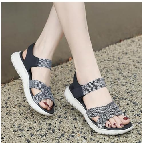 Women's Outdoor Hiking Sandals - Non-Slip Ankle Strap Sports Sandals, Comfortable Beach and Summer Travel Hiking4