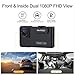 Kingslim D1 Pro 2K Dash Cam Front and Inside with Wi-Fi GPS