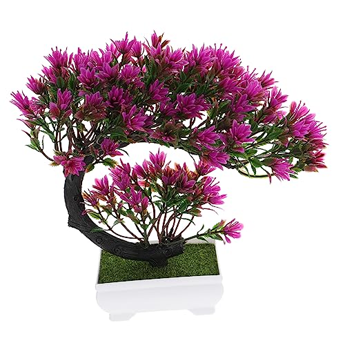 CORHAD Planta Em Vaso Artificial Plantas De Bonsai Artificiais