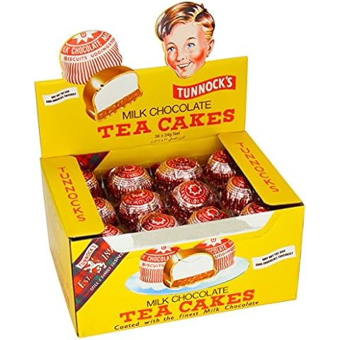 Tunnock's Real Milk Chocolate Tea Cakes 24 g (Pack of 36) Cover