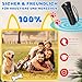 WEIMEIH Anti Bell Gerät Hunde, Anti Bell Halsband für Hunde, Handheld Ultraschall Anti Bell Gerät Hunde, Effektiv Haustiertraining, Hundegebell Stoppen, Hundetrainings Geräte Draußen Zuhause
