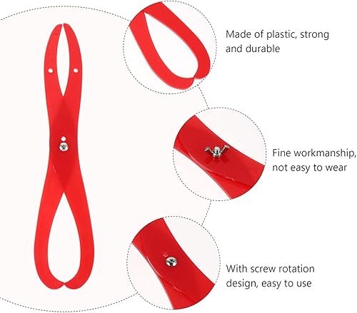 Miniatura 2 de Healifty 2 pinzas de patas dobladas, herramienta de medición de escultura de arcilla de plástico, suministros de arte, herramientas de medición de