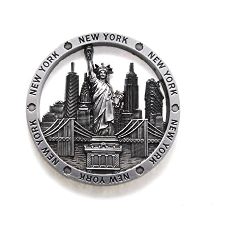 Favorict New York Souvenir Metal Fridge Magnet Cover