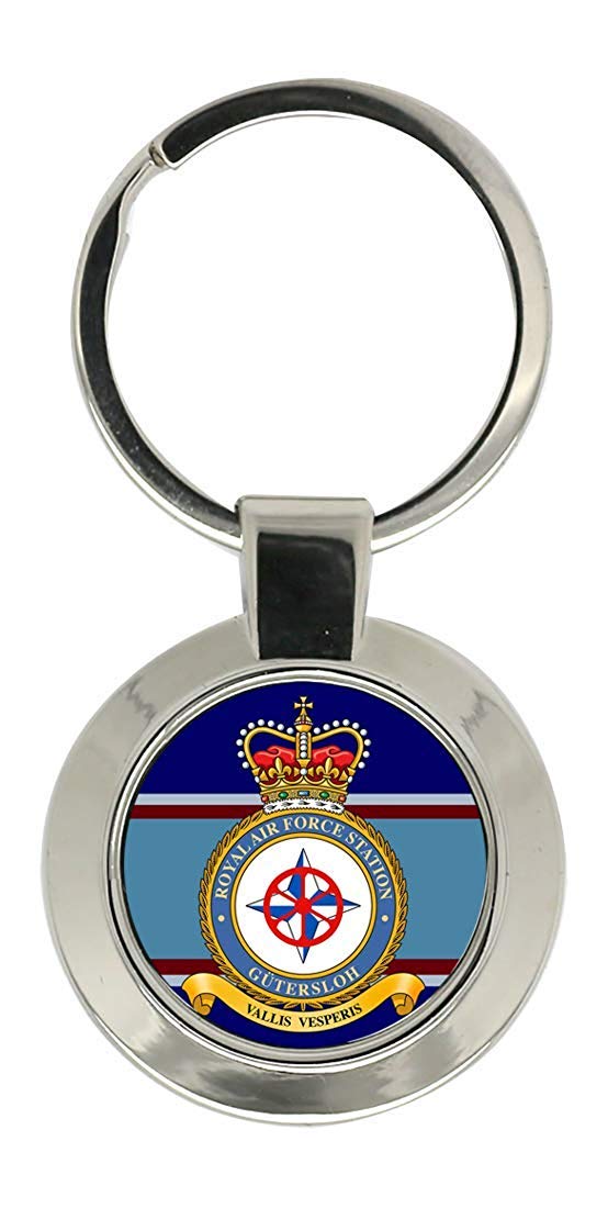 Giftshop UK RAF Station Gütersloh Key Ring