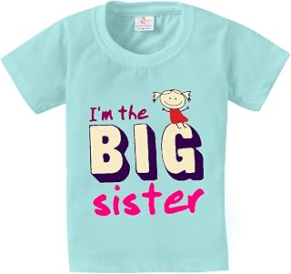 baby wish rakshabandhan Tshirt for Kids for Boy’s and Girl’s T-Shirt Brother Sister Matching Dress Raksha bandhan Gift for... Price In India