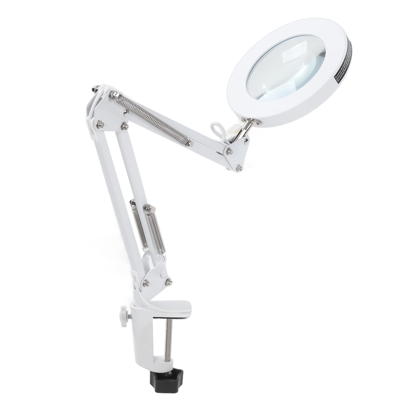 Lupa LED 5X con Luz y Brazo Ajustable para Lectura, Trabajos y Manualidades