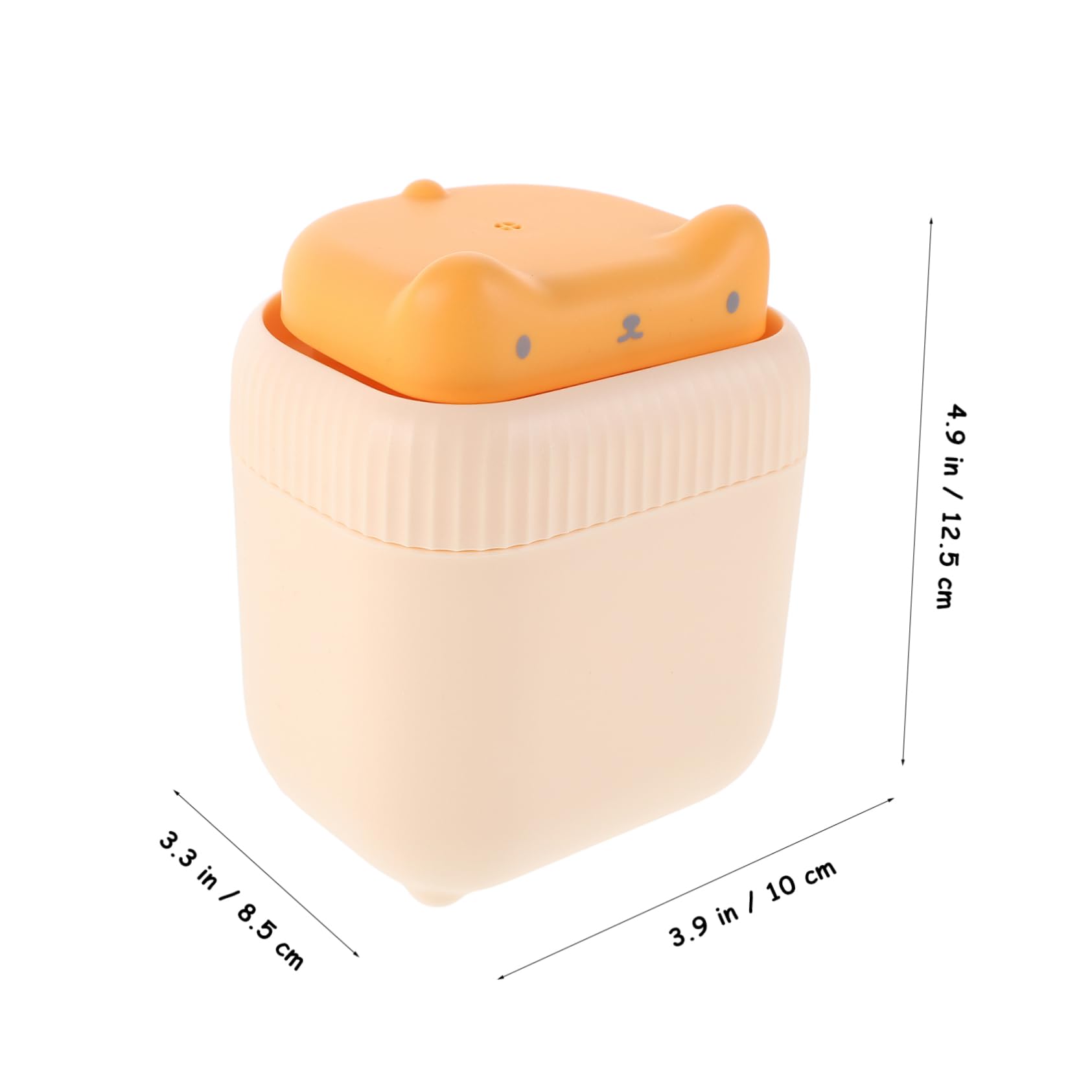 Beatifufu Cute Design Soap Dispenser for Kitchen Sink Hand Wash Dishwashing and Lotion Pump Easy Press Plastic Refillable Ideal for Kitchen and Bathroom