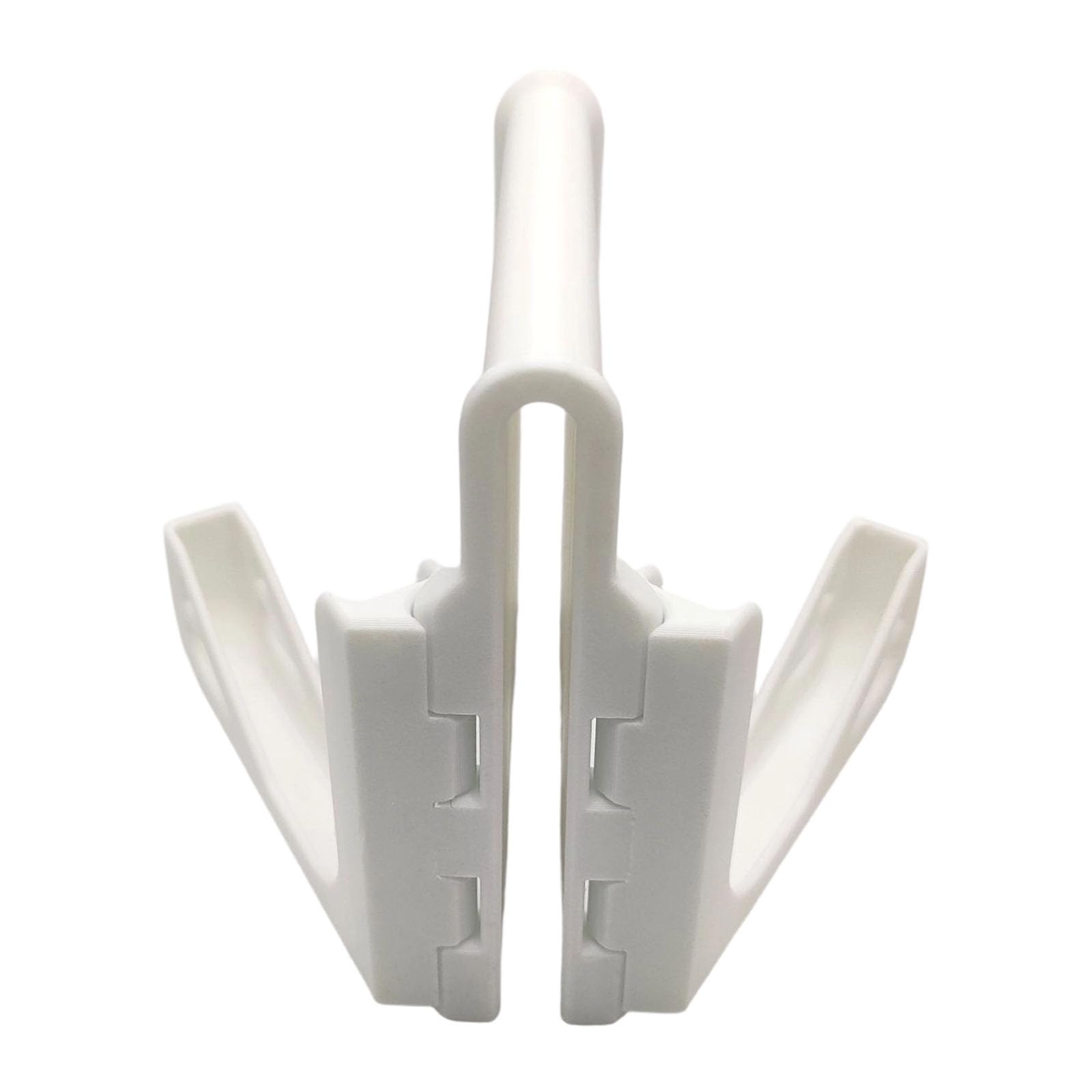 Apglsxy White Clip On Smartphones Holder Tennis Phone Mount For Badminton Net And Tennis Courts With Antislip Design For Training Lightweight Foldable Phone Stand