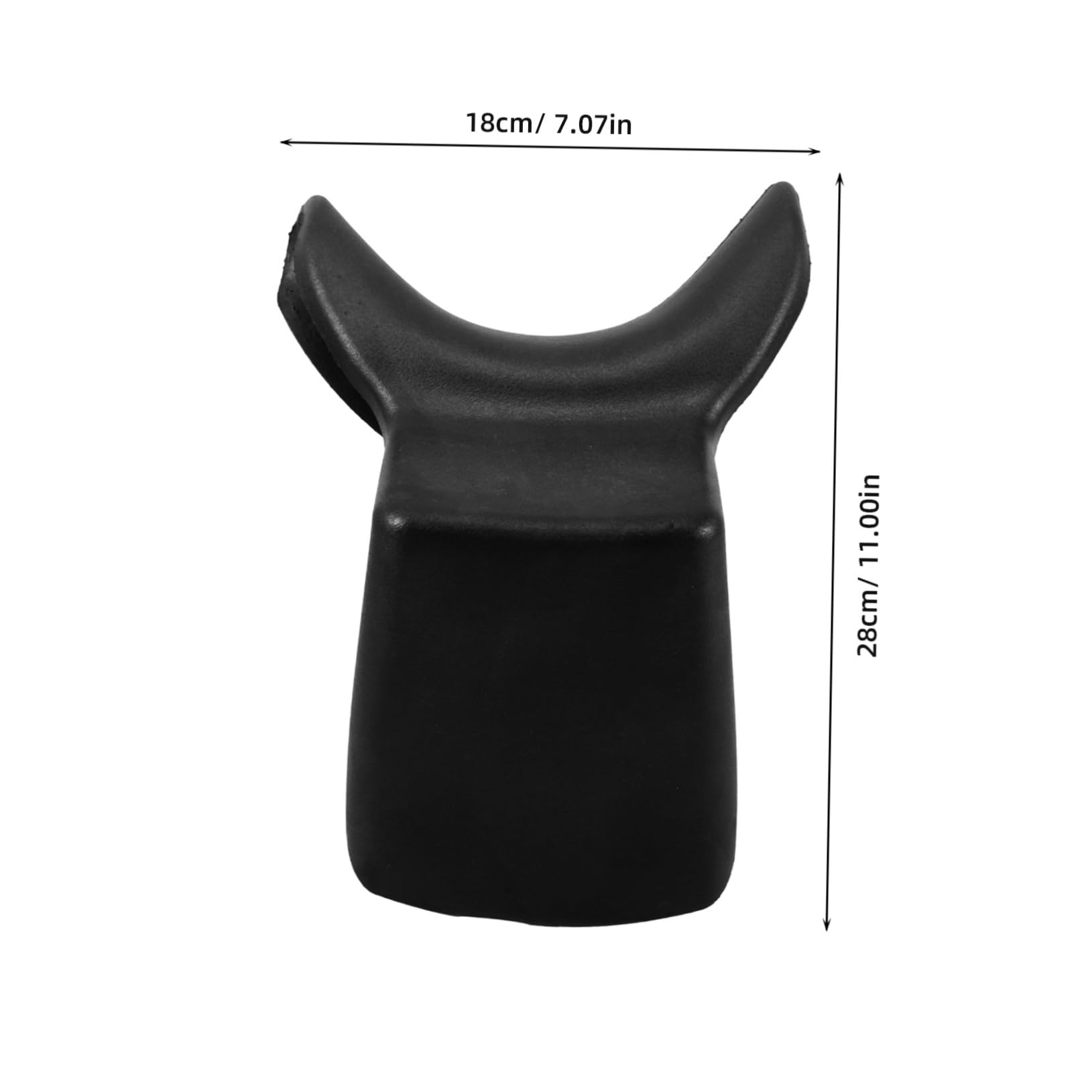 Mikinona Oreillers de Bain Soutien Nuque Ergonomique en PVC pour Lavage des Cheveux Salons de Coiffure
