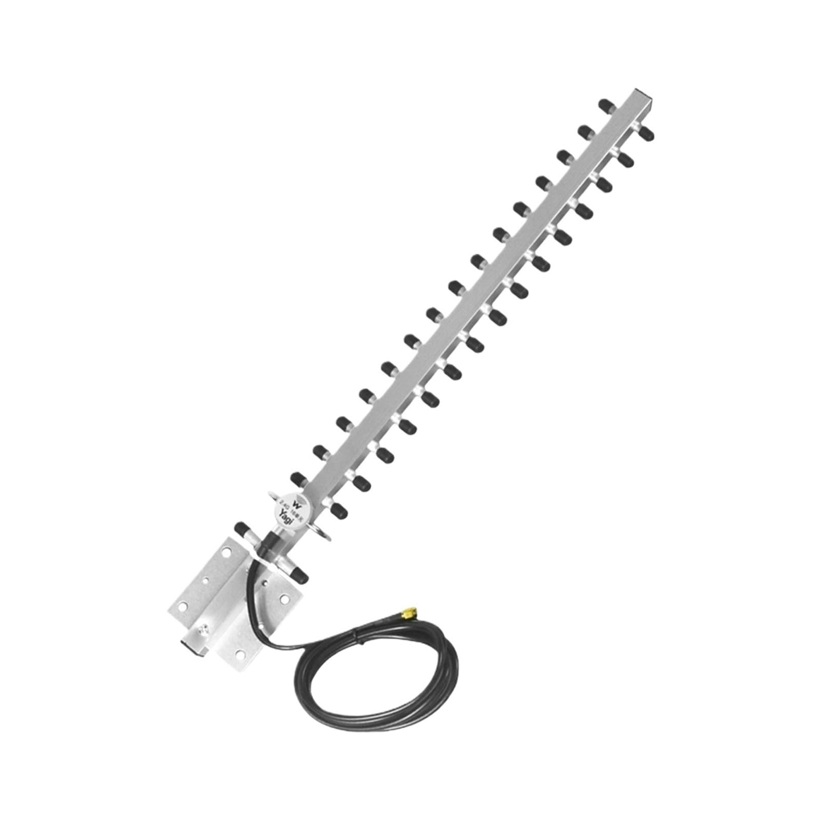 Antenne WiFi 25dBi À Gain Élevé for L'extérieur | Conception directionnelle, connecteur RP-SMA, résistant aux intempéries, couverture longue portée, for routeurs/modems