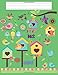 birds back to school: Primary Story Journal: Dotted Midline and Picture Space | Grades K-2 School Exercise Book | 120 Story Pages - (Kids birds Composition Notebooks)