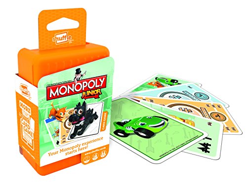 Shuffle Monopoly Junior Children's Card Game