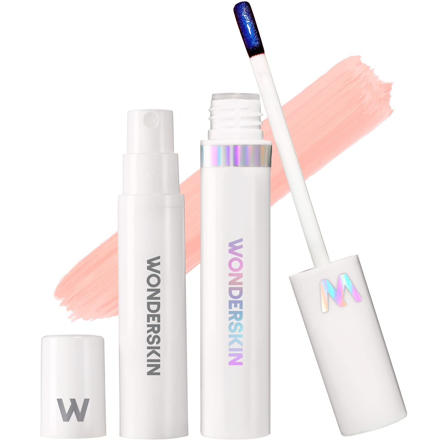 WonderskinWonder Blading All Day Lip Stain Peel Off Masque and Reveal Kit - Long Lasting, Waterproof Nude Lip Tint, Transfer Proof Natural Makeup Stain Kit (Adore)