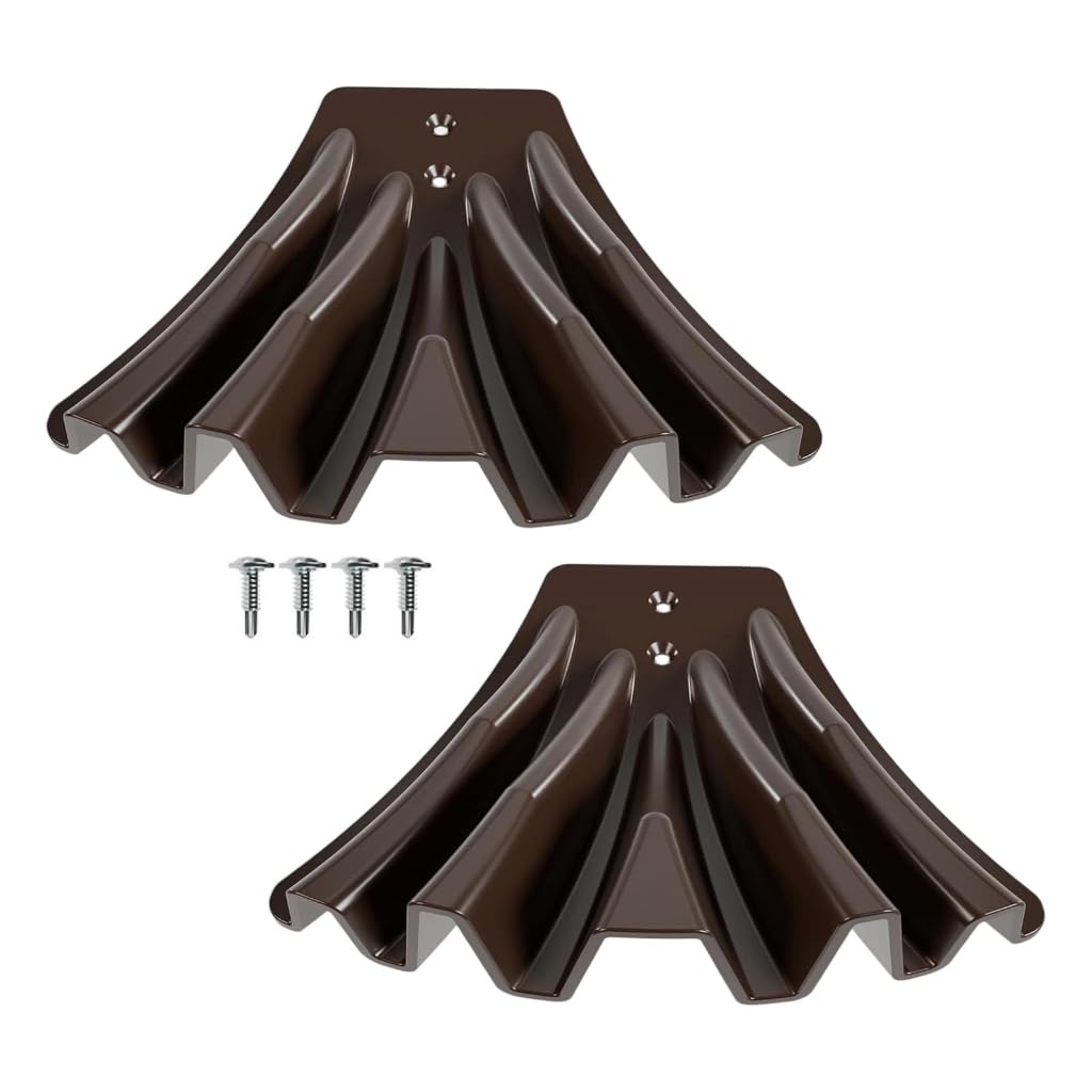 Elnwnnkc 2Pcs Rain Water Drainage Disperser Gutter Downspout Extensions Downspout Rainwater Disperser