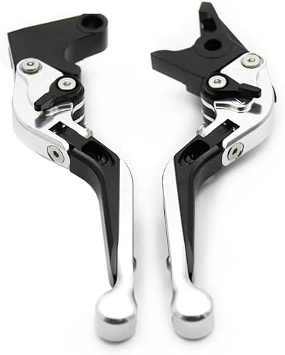 Miniatura 8 de KSHSAA Palancas de embrague de freno plegables para Bajaj Dominar 400 2017 2018 2019 palanca de manija ajustable para motocicleta (color negro)